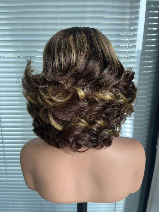 LX45 Human hair wig